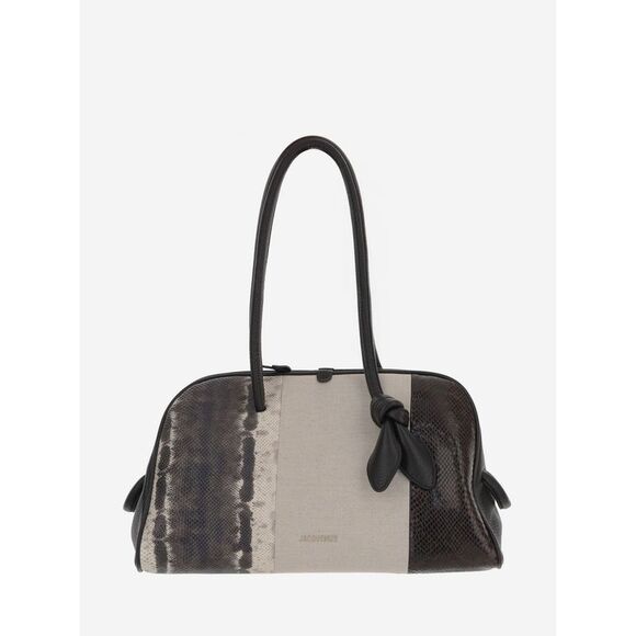 Jacquemus Shoulder Bag Woman Beige - Picture 1 of 4